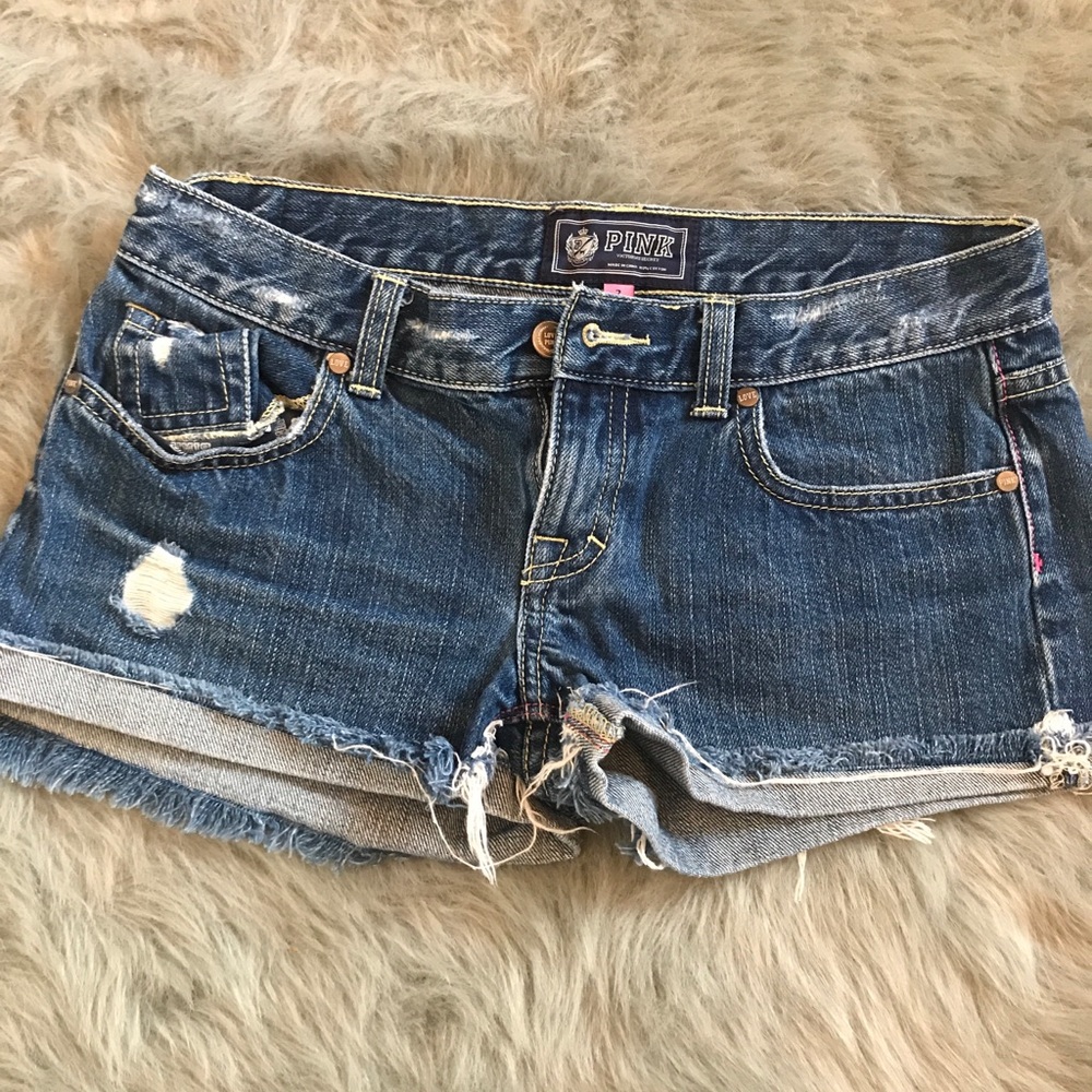 Victoria’s secret PINK denim shorts